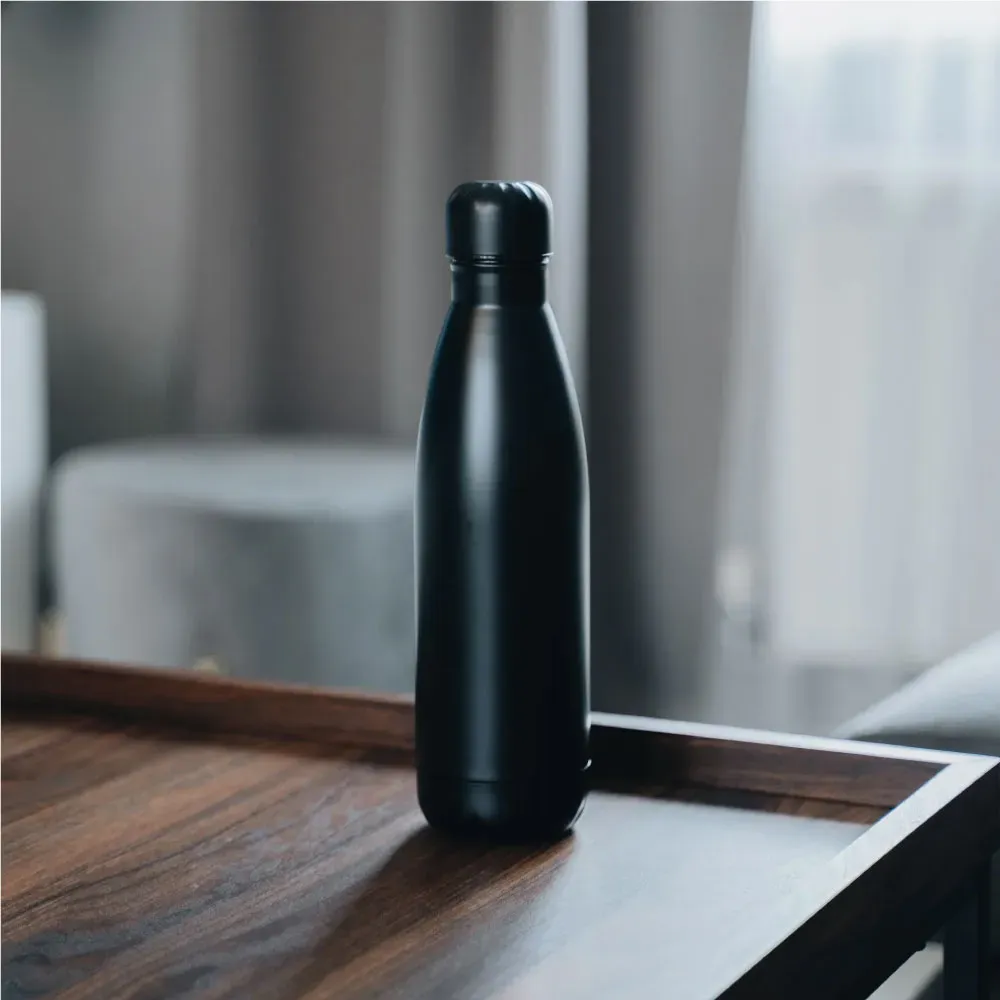 زجاجات كولا فاخرة ناعمة الملمس من الستانلس ستيل 500 مل