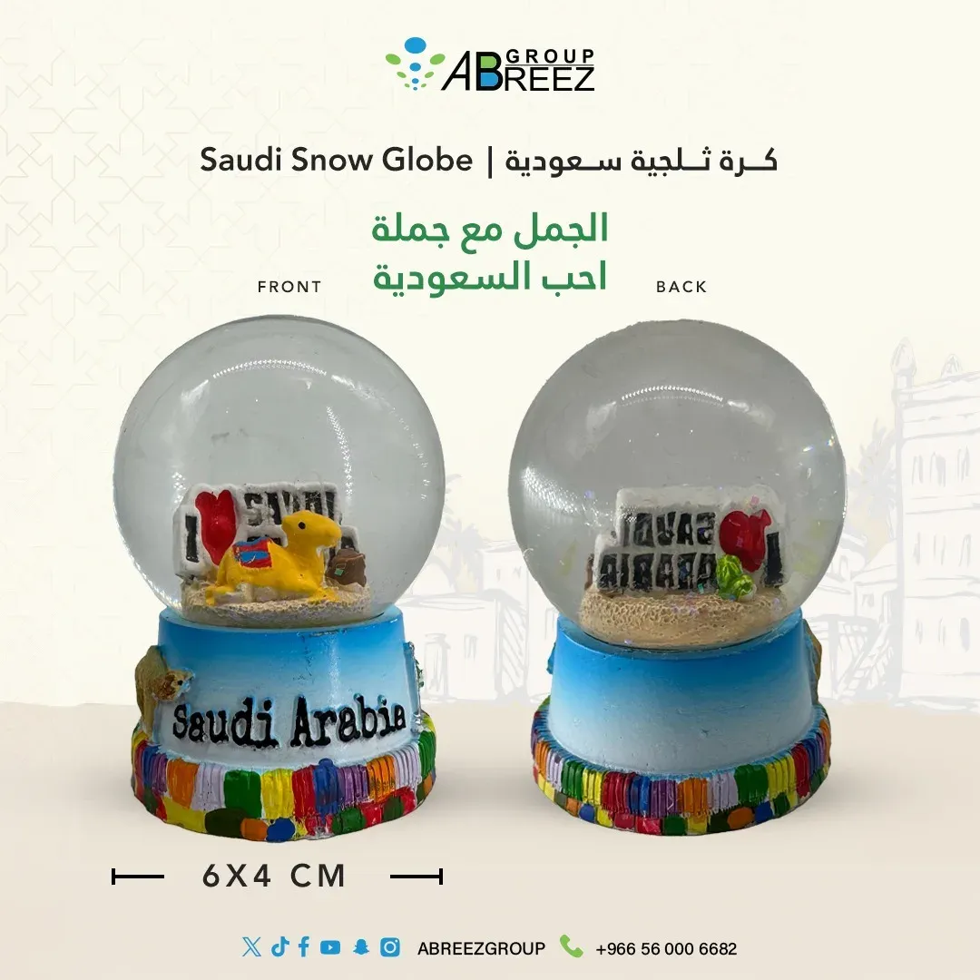 Saudi Arabia Snow Globe — Mix