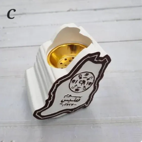 Incense burner for the founding day — White