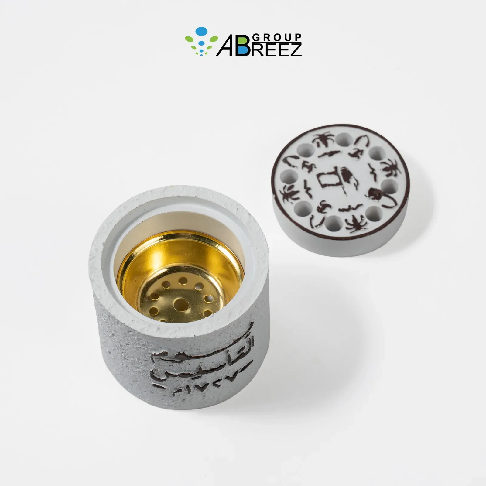 Incense burner for the founding day — White