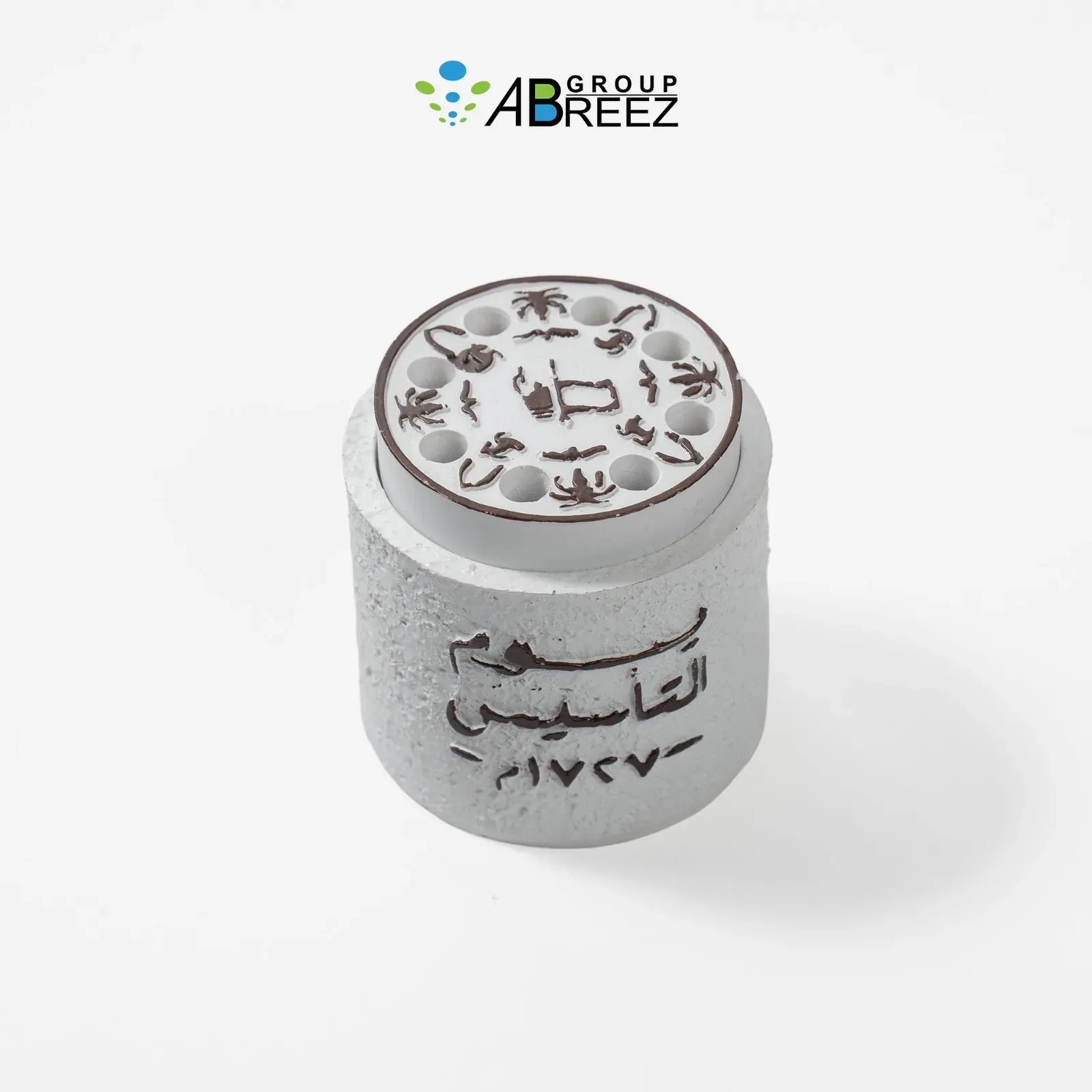 Incense burner for the founding day — White