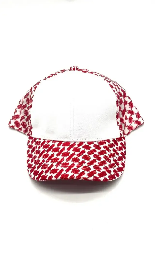 Cotton Baseball cap — Red