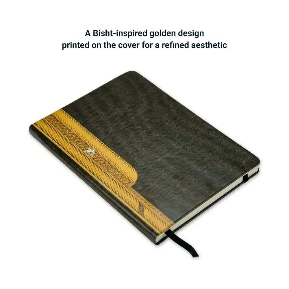 Bisht design notebook — Black