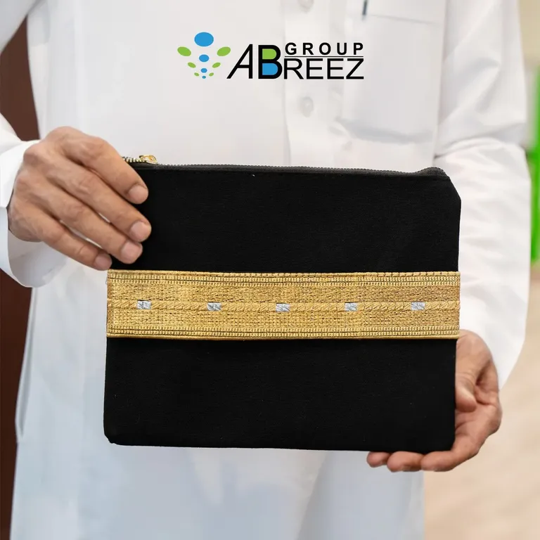 حقيبة لابتوب لليوم الوطني السعودي – أسود