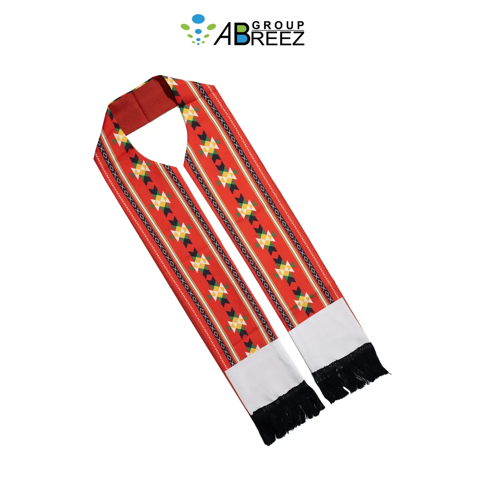 Traditional Saudi Arabian scarf or sash — Red