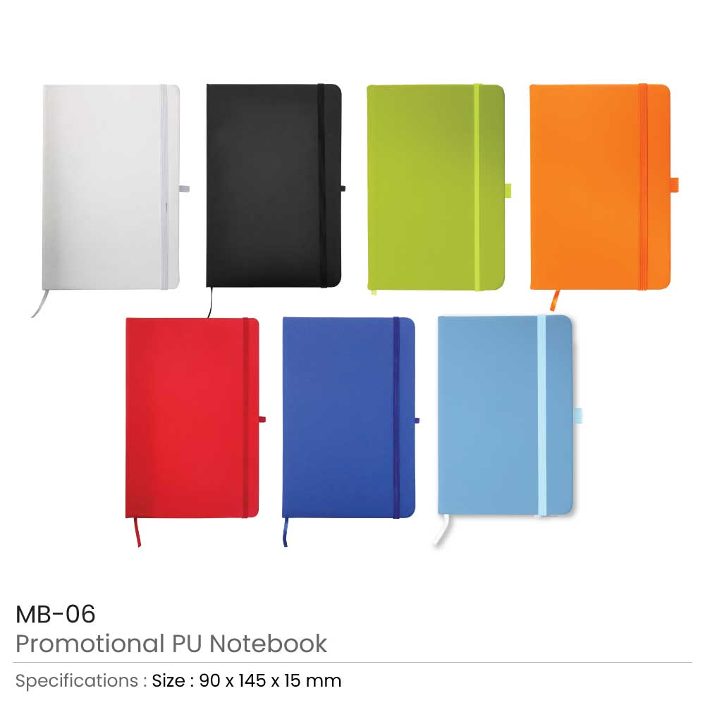 دفتر جلد صناعي مقاس ا6