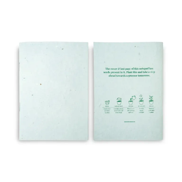 Plantable Notepads B6 with Wild Flower Seeds Covers