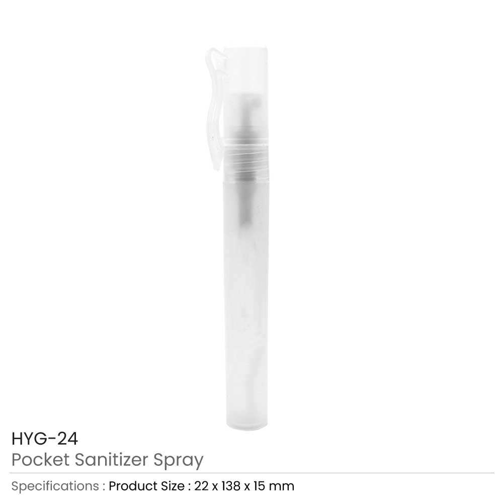 Pocket-Size Hand Sanitizer Spray