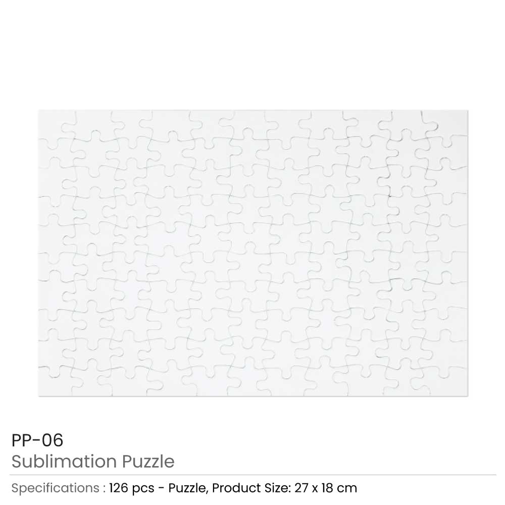 Round Cardboard Jigsaw Puzzle - Custom Print