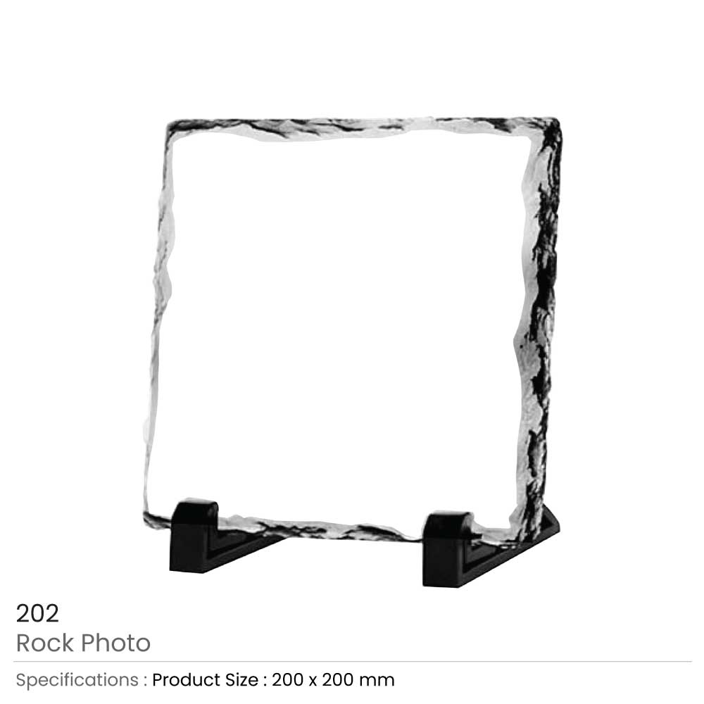 Engraved Rock Photo Souvenir (202)