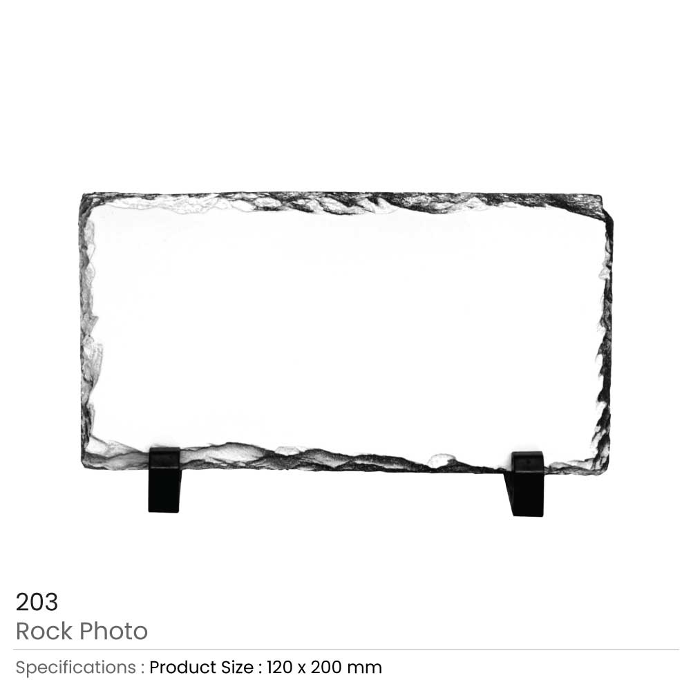 Engraved Rock Photo Souvenir (203)