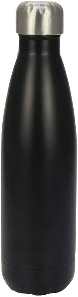 Stainless steel water bottle — Black
