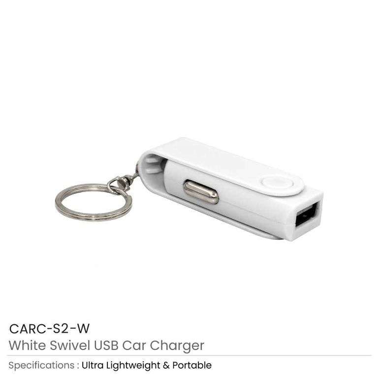 Swivel USB Car Charger