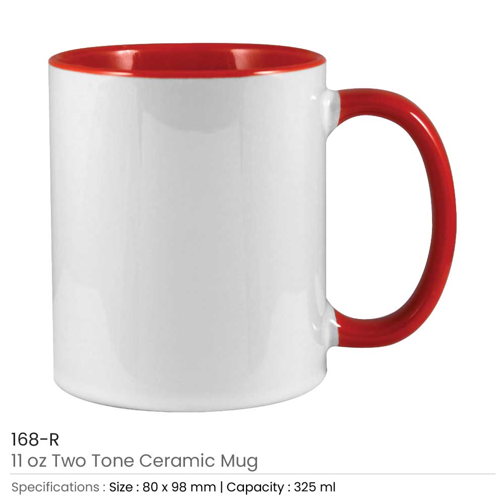 Two-Tone Ceramic Coffee Mug
