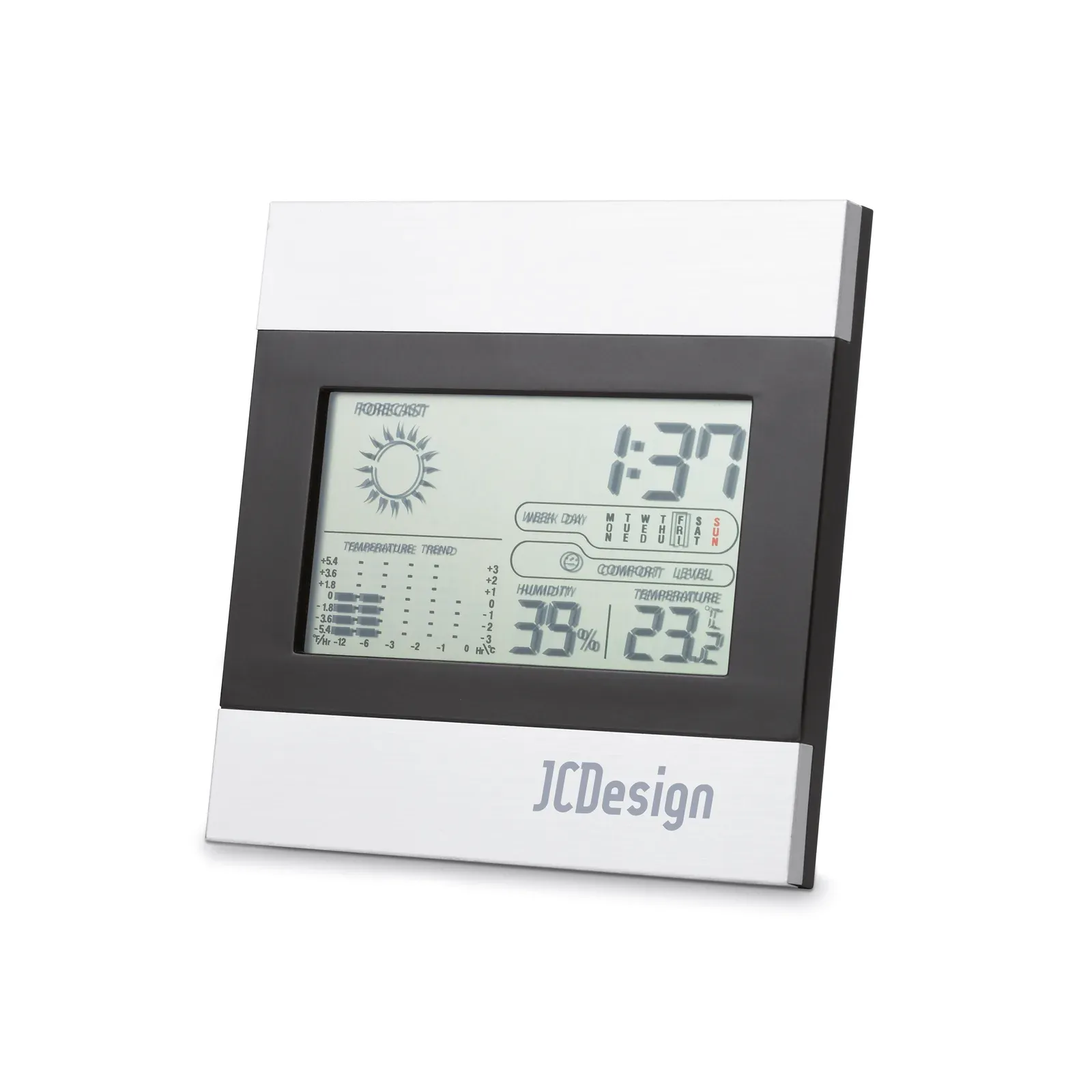 Ripper Weather Station – Black & Silver Finish — Matt Silver