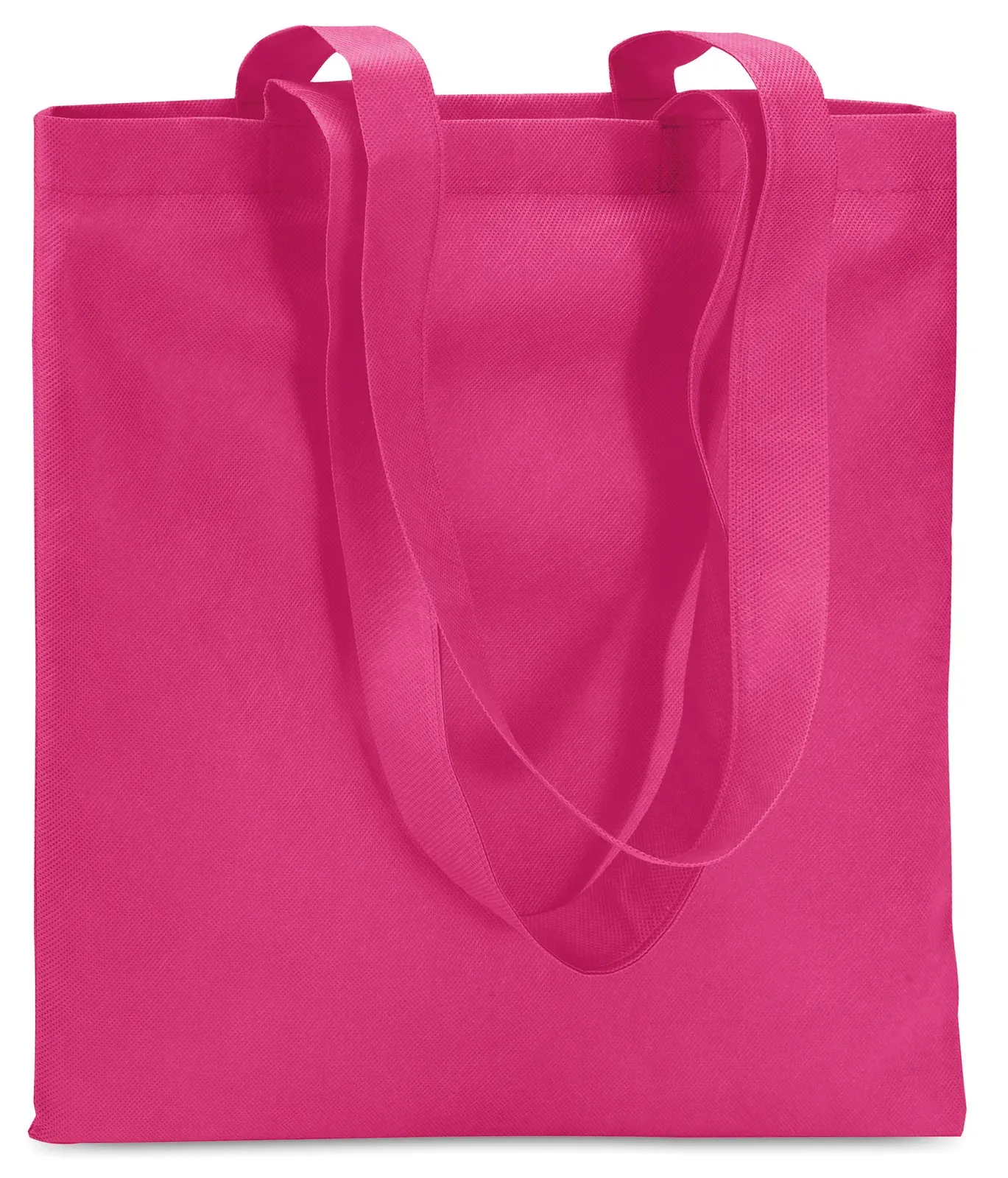 RPET Shopping Bag Totecolor with Long Handles 38X42 cm IT3787 — Fuchsia