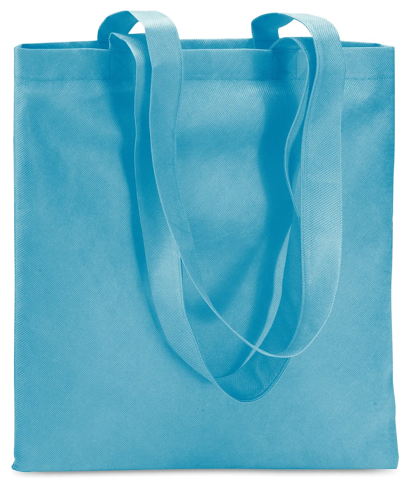 RPET Shopping Bag Totecolor with Long Handles 38X42 cm IT3787 — Turquoise