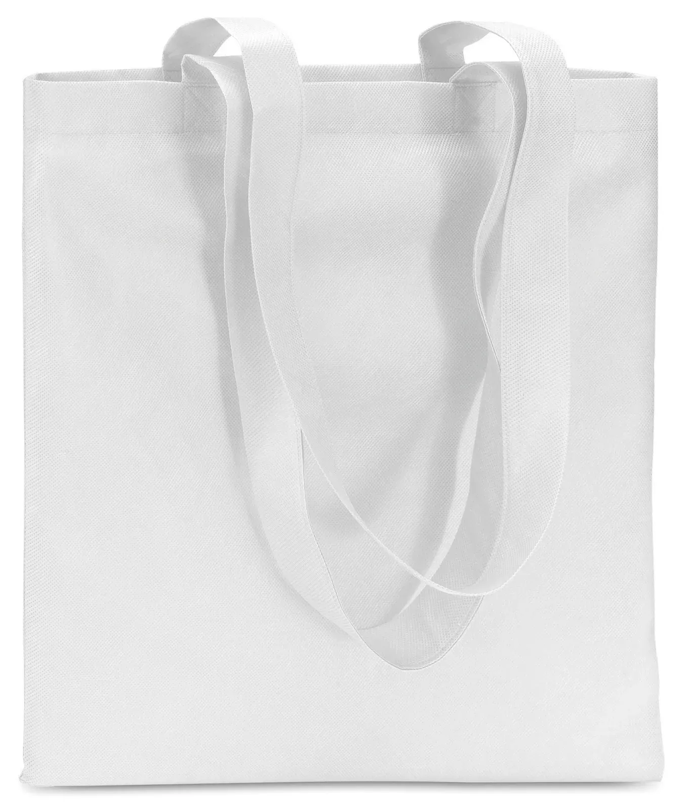 RPET Shopping Bag Totecolor with Long Handles 38X42 cm IT3787 — White