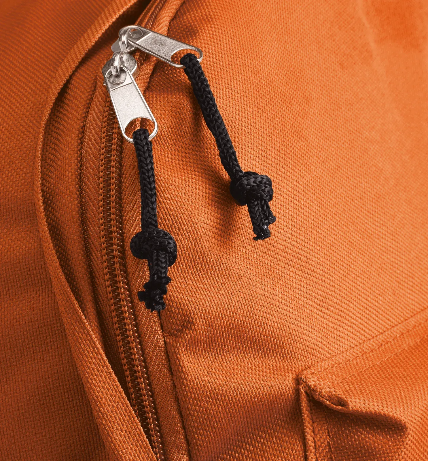 Polyester Backpack Bapal with Zippered Pocket 29X11,5X38 cm KC2364 — Orange