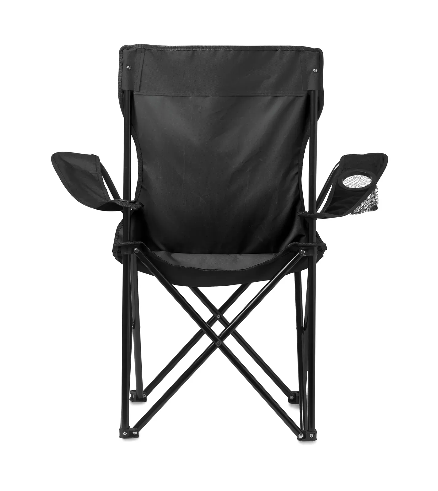 Easygo Foldable Outdoor Chair with Carry Pouch — Black