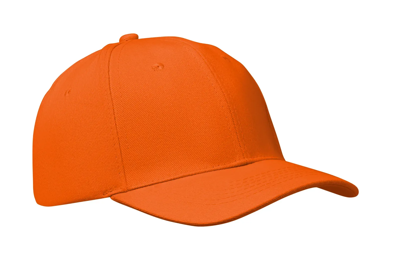 Buffalo Brushed Cotton Baseball Cap — Orange