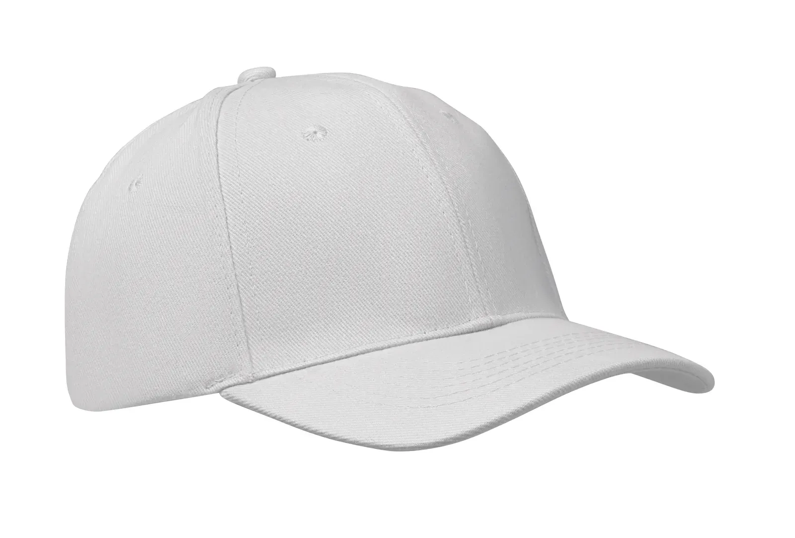 Buffalo Brushed Cotton Baseball Cap — White