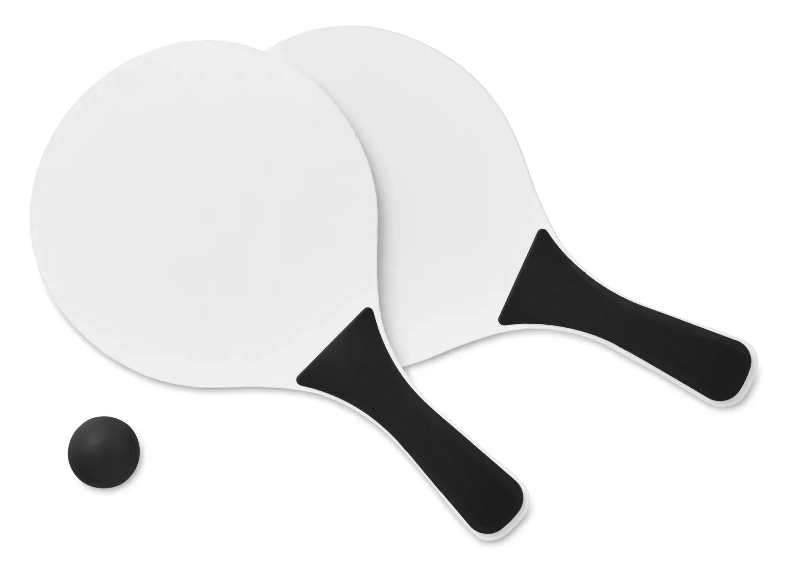 Mini Match Compact Beach Tennis Set — Black