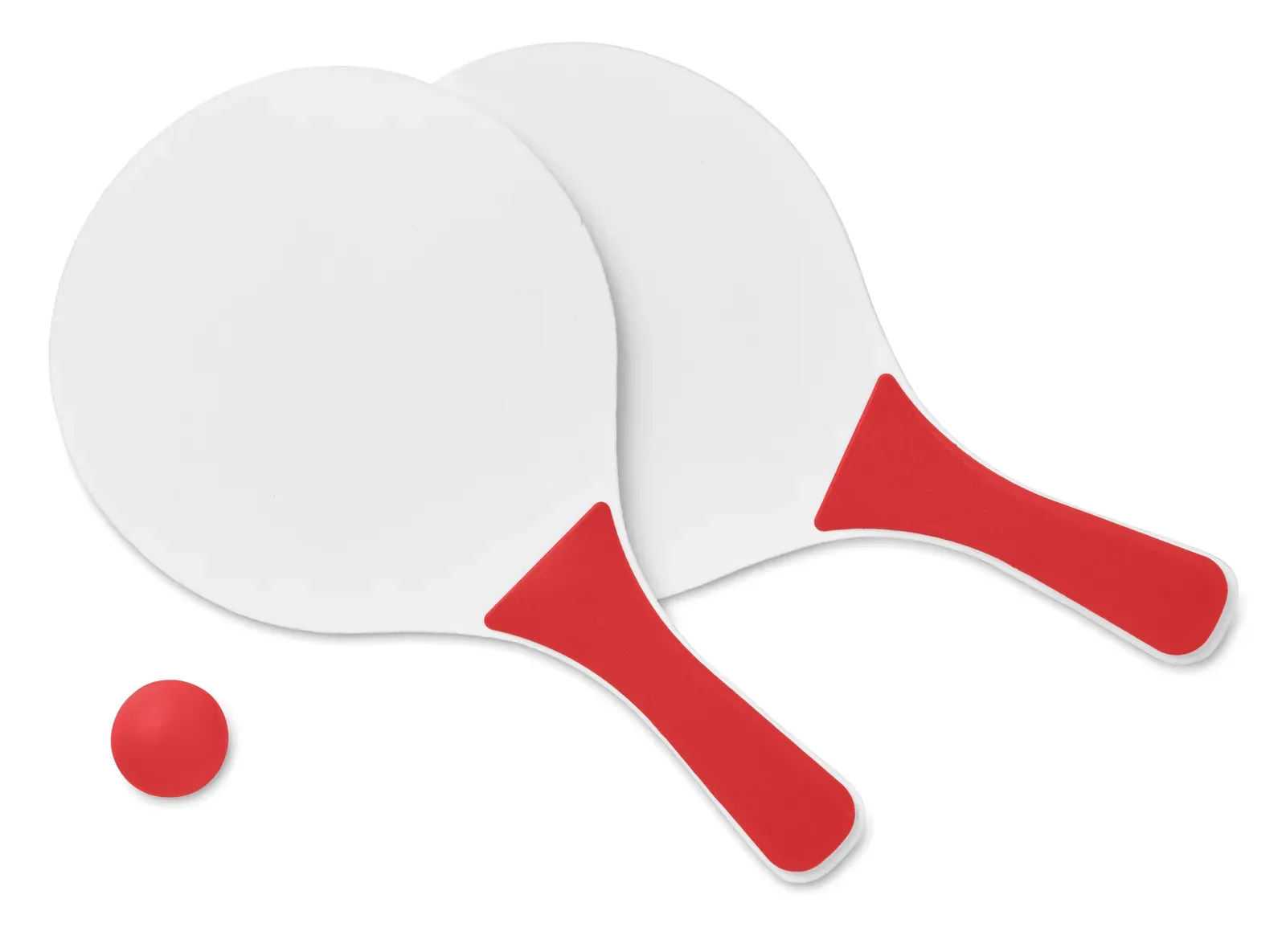 Mini Match Compact Beach Tennis Set — Red