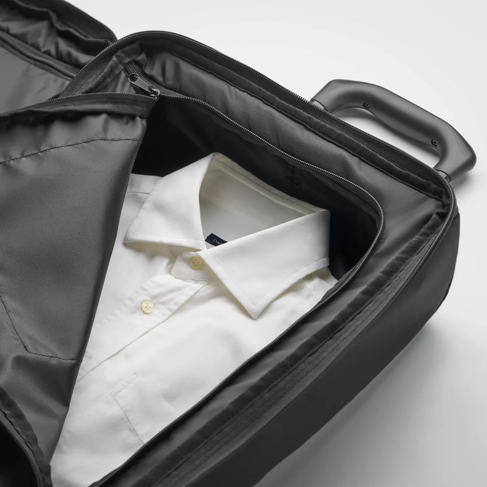 RPET Trolley Bag Artic with Zippered Pocket 51X33X23 cm MO2055 — Black