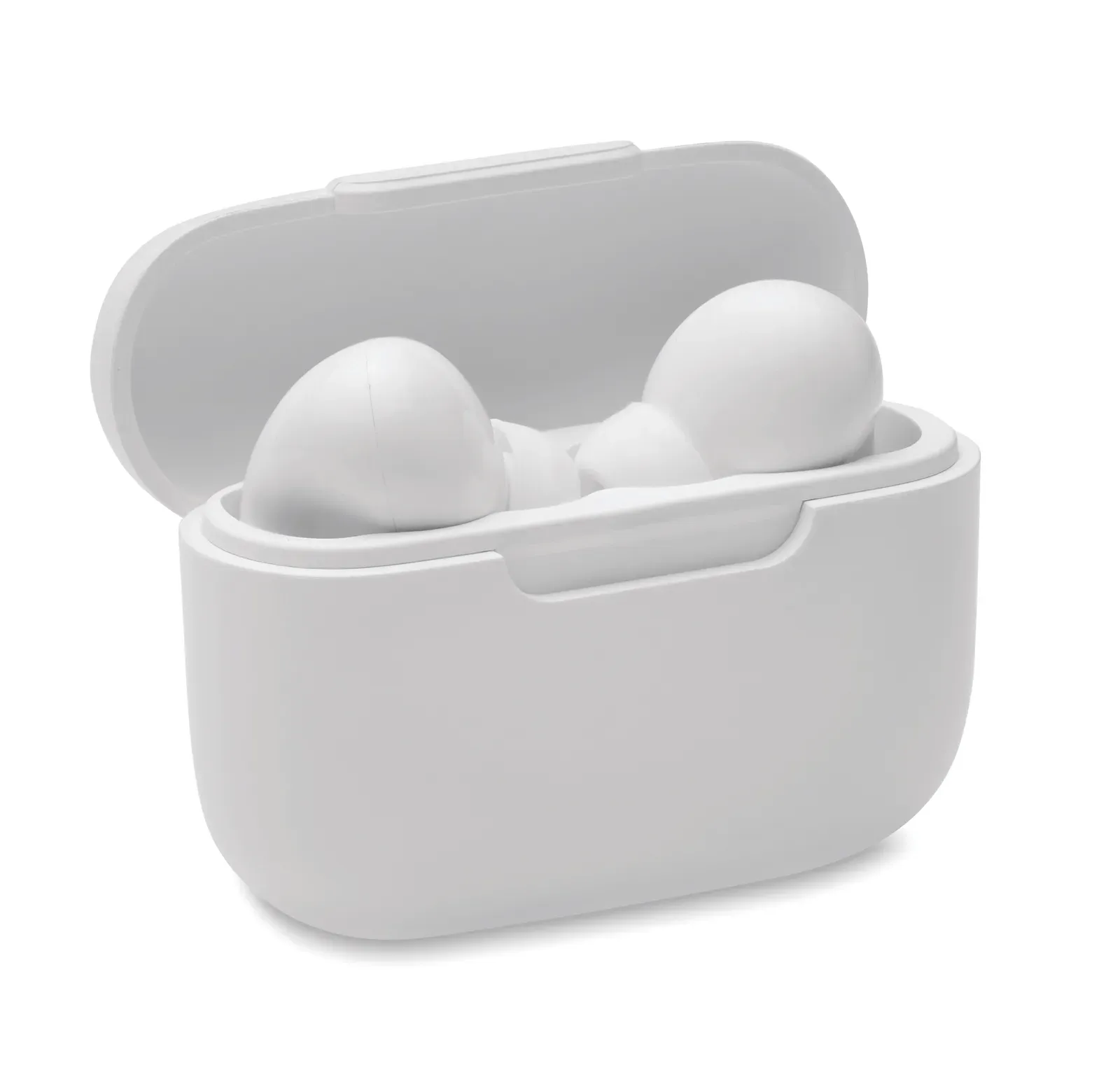 Fusa TWS 5.3 Wireless Earbuds – Type-C Charging Station, 180mAh — White