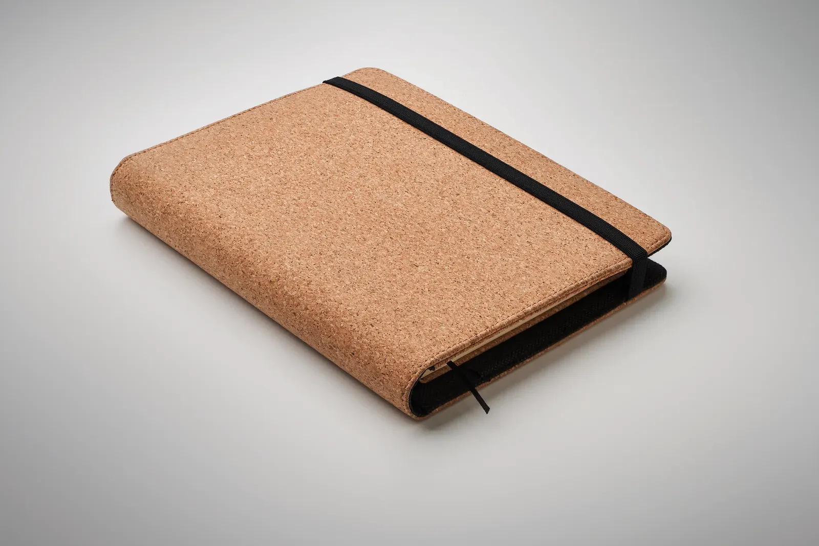 Origin A5 Cork Portfolio – Refillable 192-Page Notebook, Pen & Card Holders — Beige