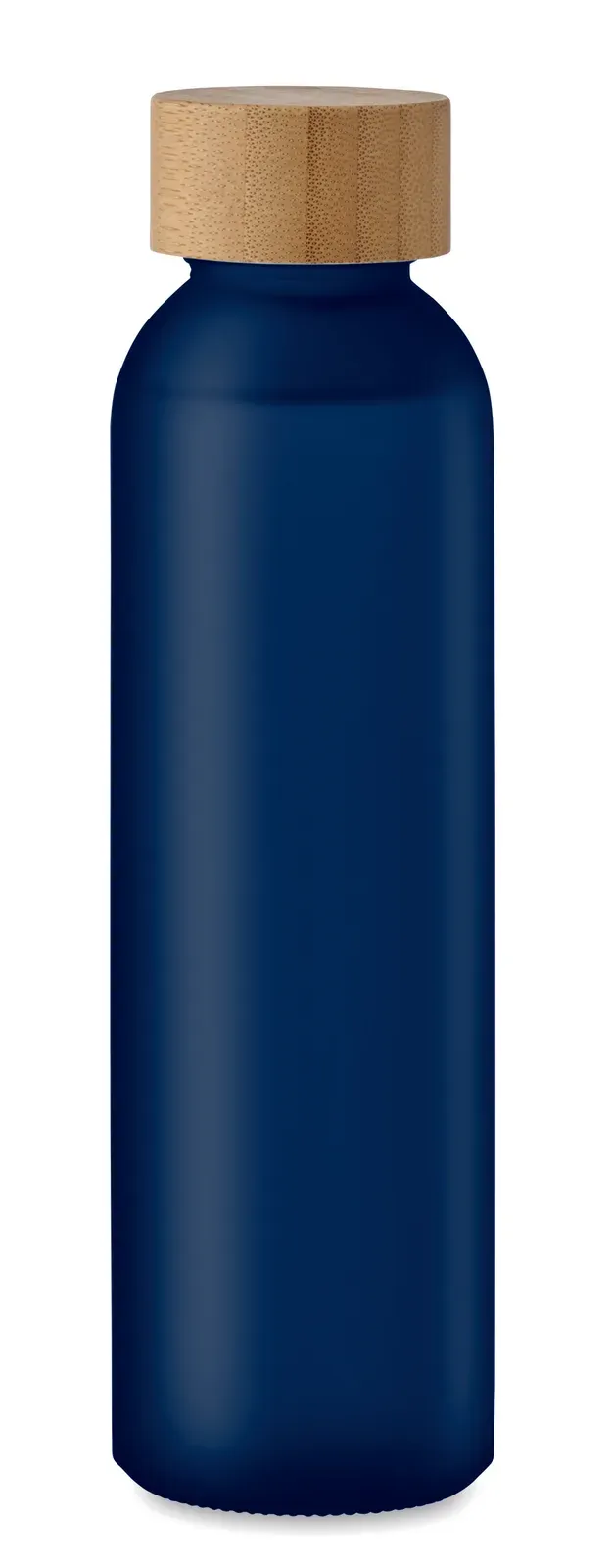 Abe – Glass Bottle with Frosted Finish and Bamboo Lid