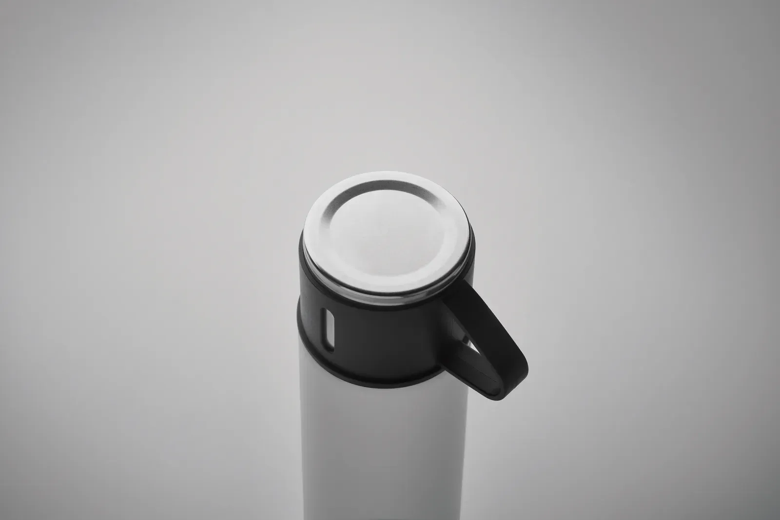 Tonia – Double Wall Stainless Steel Vacuum Insulated Flask with Leak-Free Cup Lid — White