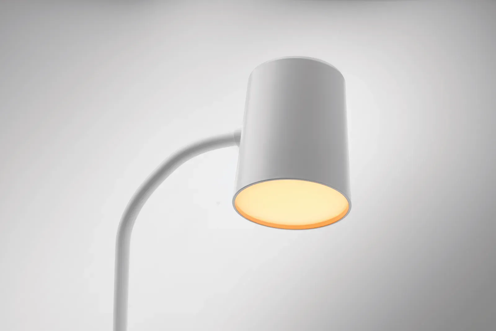 Spotlightt Wireless Charging Desk Lamp with Speaker – 3 Light Settings — White