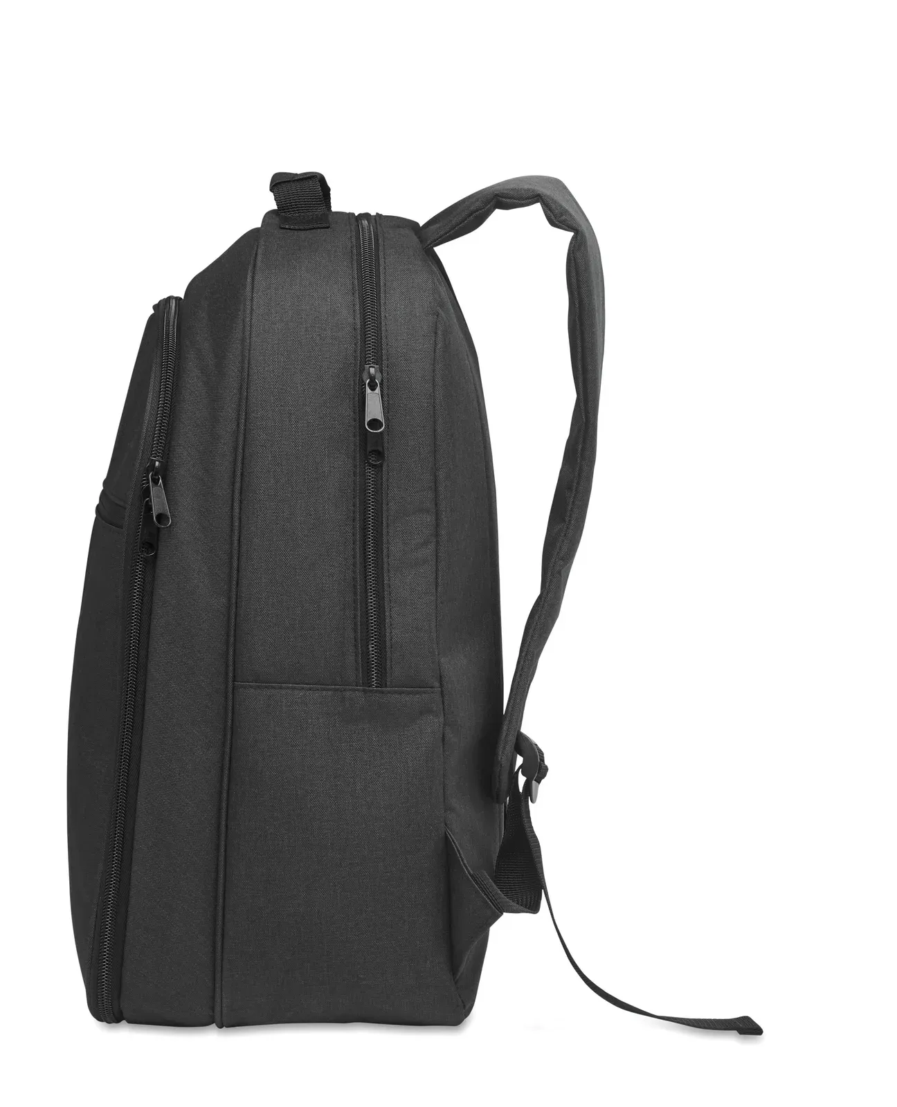 RPET Backpack Coolpack with Zippered Pocket 45X19X31 cm MO2125 — Black