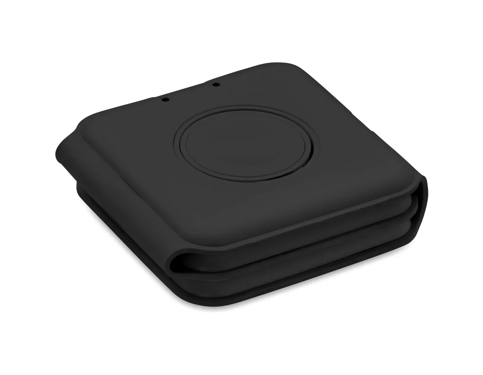 Orio 3-in-1 Foldable Charging Station – Triple 15W Wireless Spots — Black