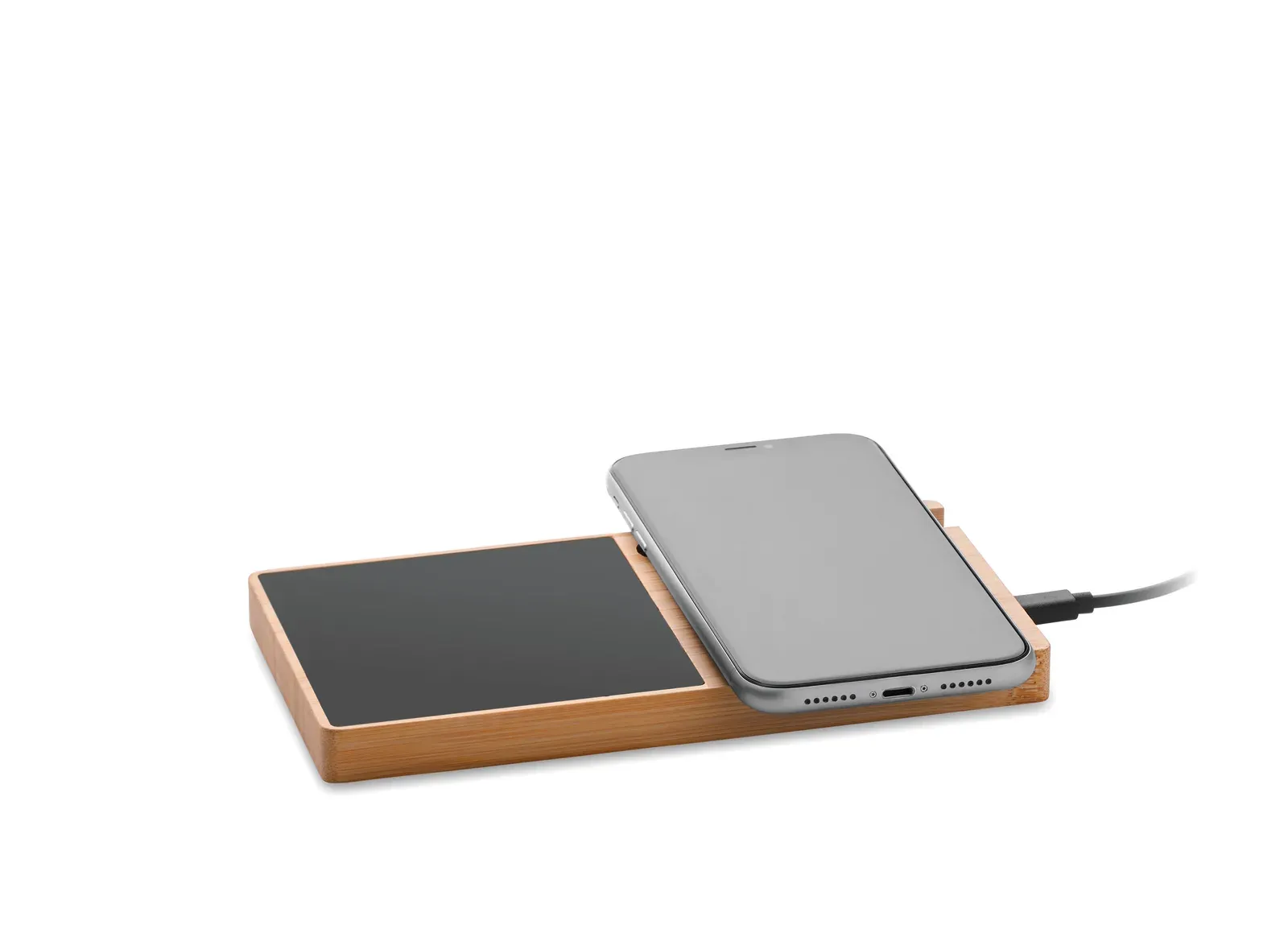 Sibit Bamboo Wireless Charger – Mug Warmer & Phone Stand — Wood
