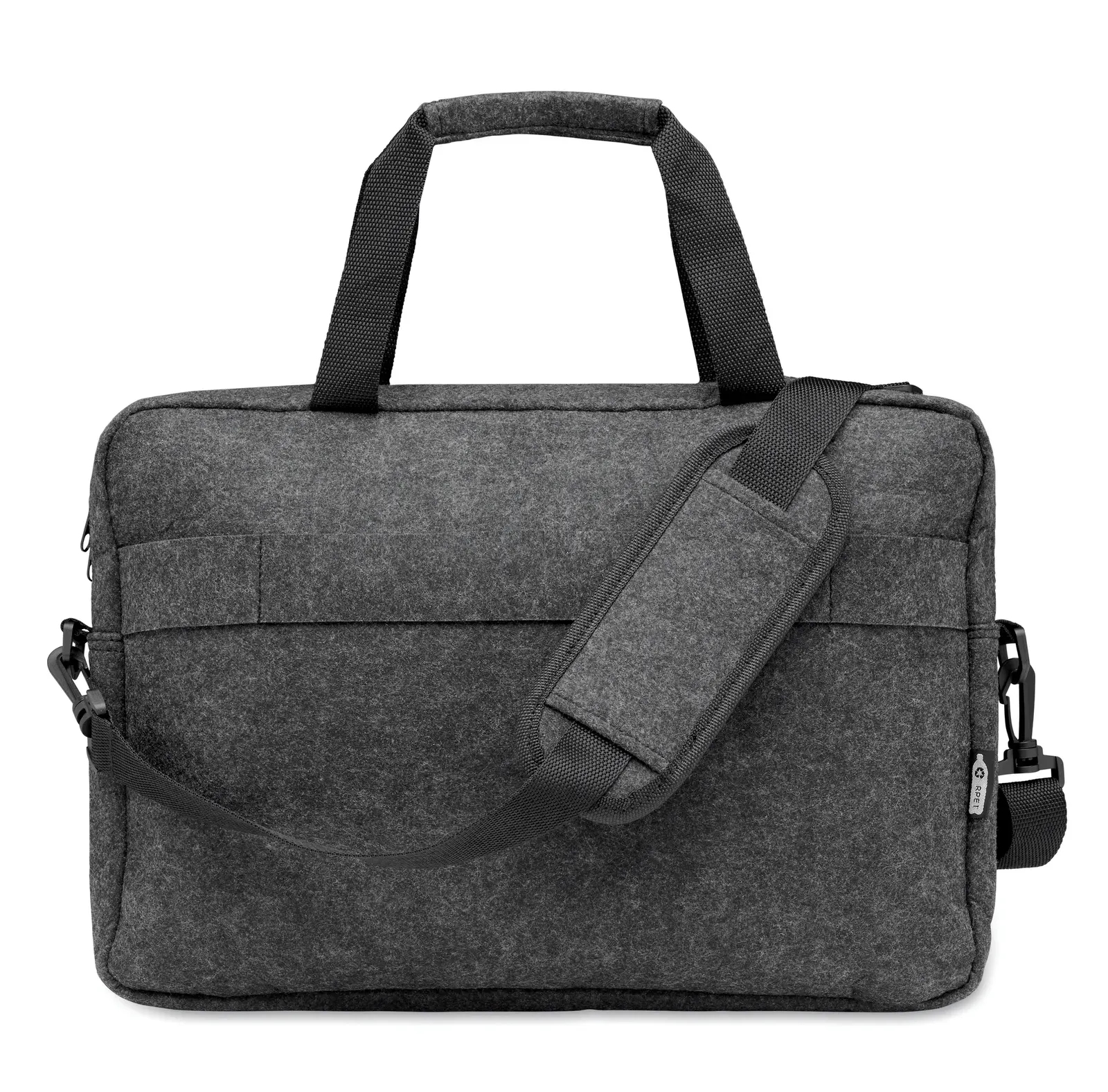 RPET Bag Plana with 36x8x27 Cm 36X8X27 cm MO2165 Bag Bulk Orders — Stone Grey