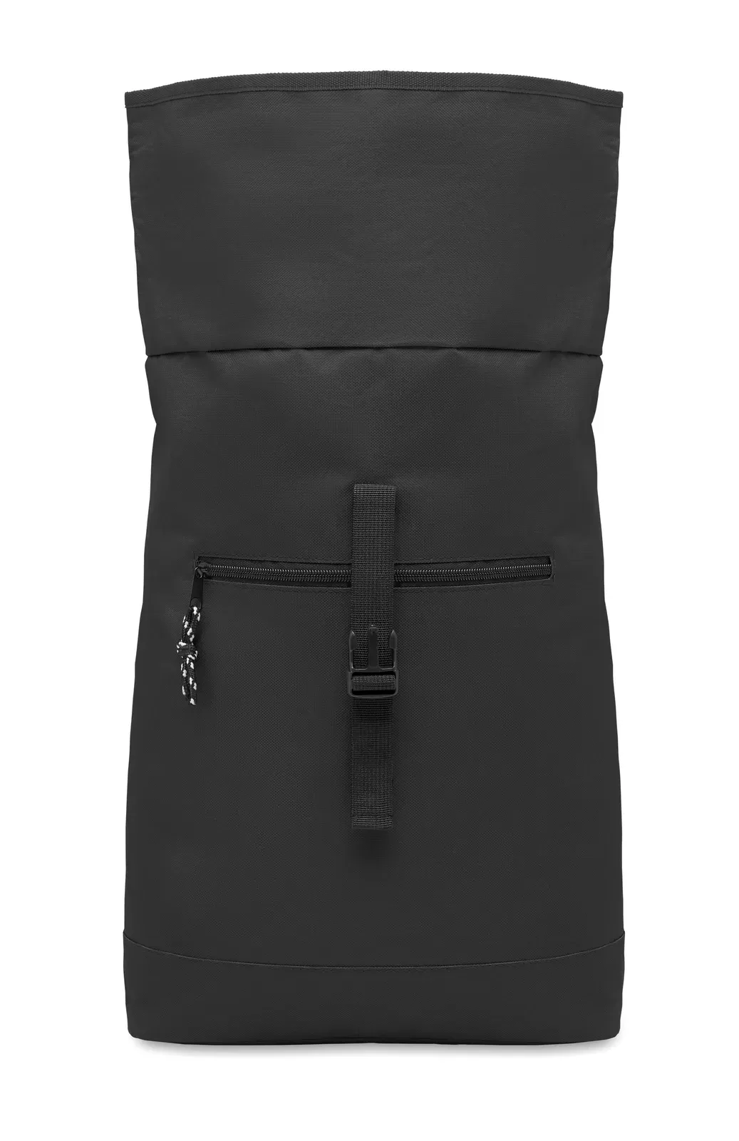 Polyester Laptop Backpack Irea with Zippered Pocket 32X13X61 cm — Black