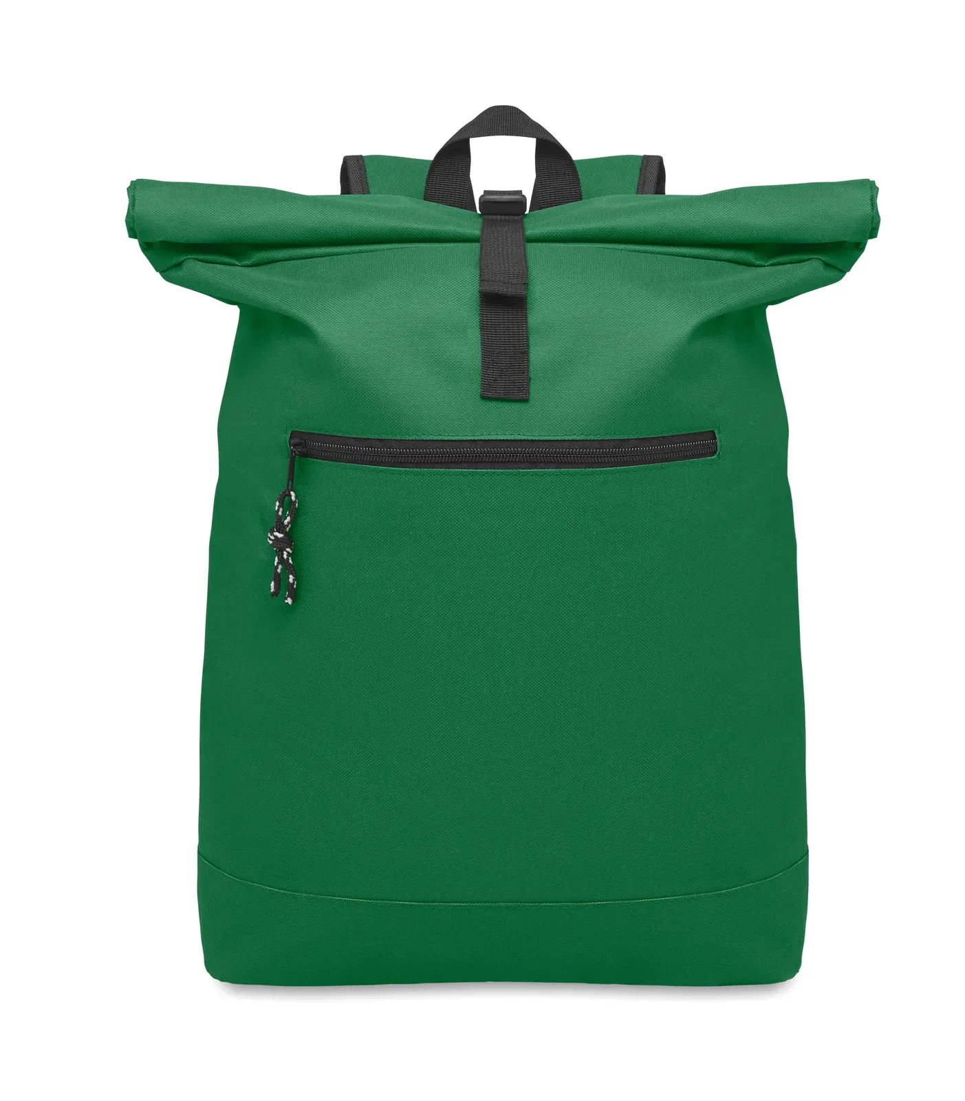 Polyester Laptop Backpack Irea with Zippered Pocket 32X13X61 cm — Dark Green