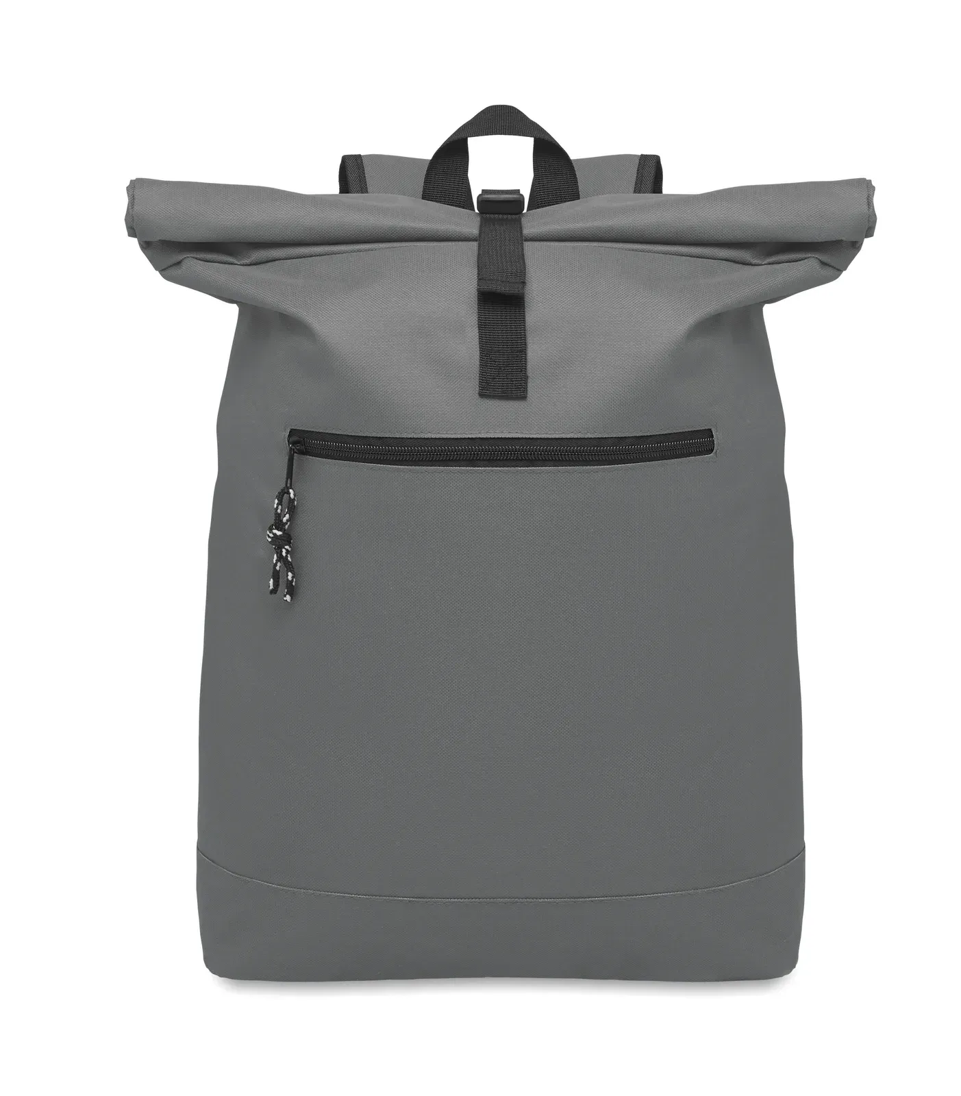 Polyester Laptop Backpack Irea with Zippered Pocket 32X13X61 cm — Stone Grey
