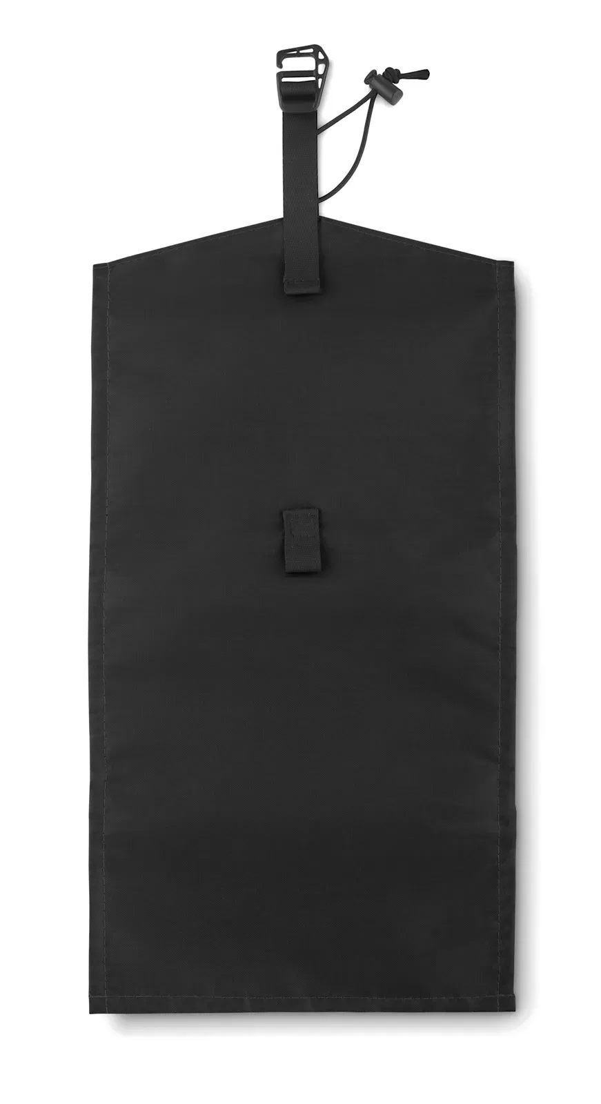RPET Bag Traveli with Zippered Pocket 19.5X36.5 cm MO2171 Bag — Black