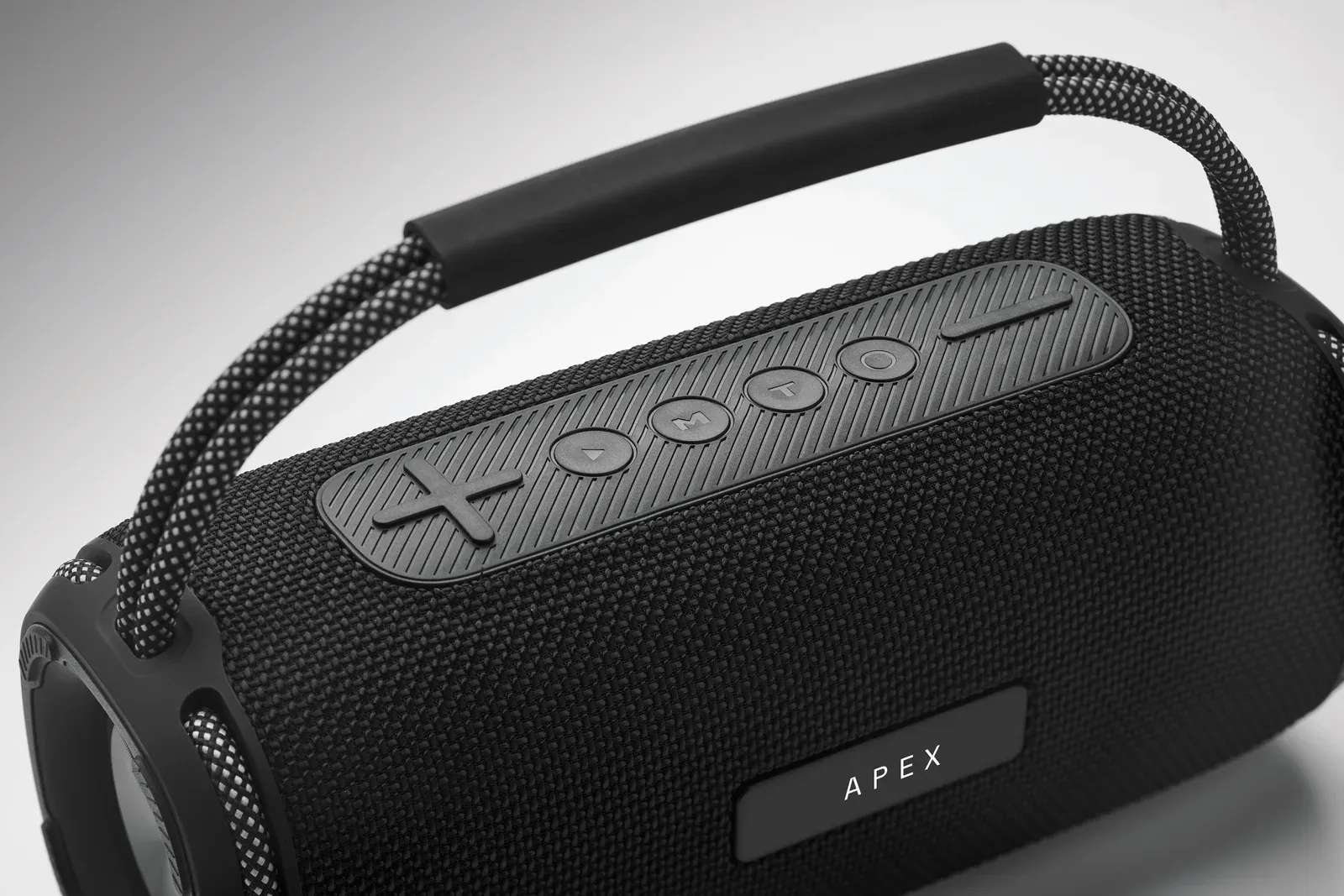 Notamusic 2x10W Wireless Speaker – Dual LED Light, 2400mAh Battery — Black