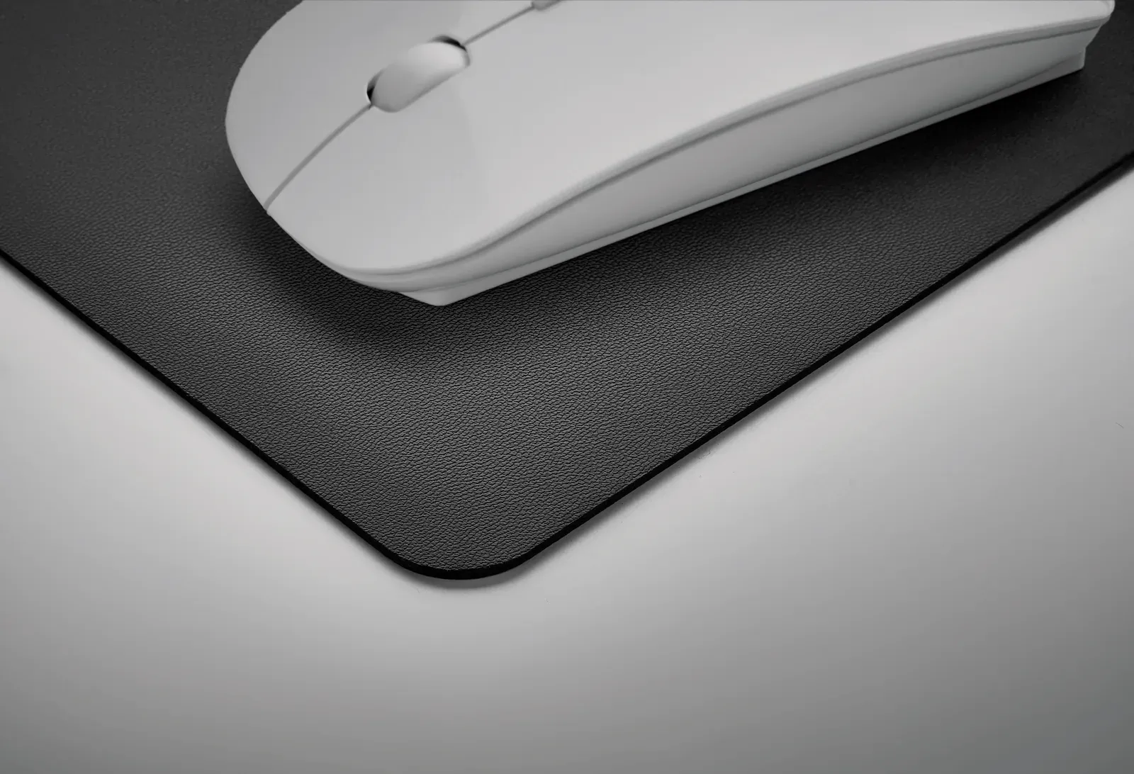 Beta Recycled PU Mouse Pad – 58% Recycled Material — Black