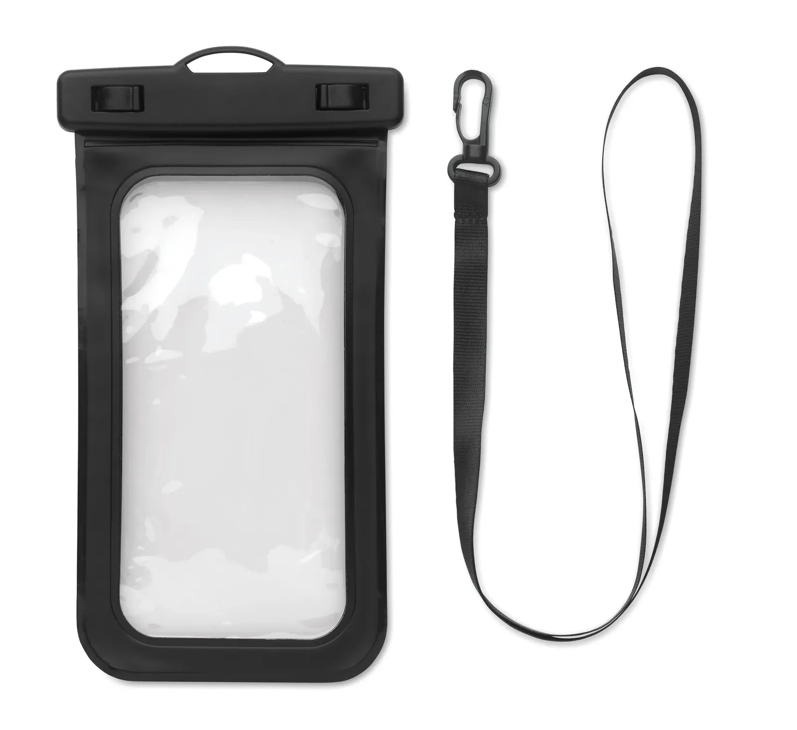 Smag Waterproof Phone Pouch, IPX8, up to 6.7" — Black