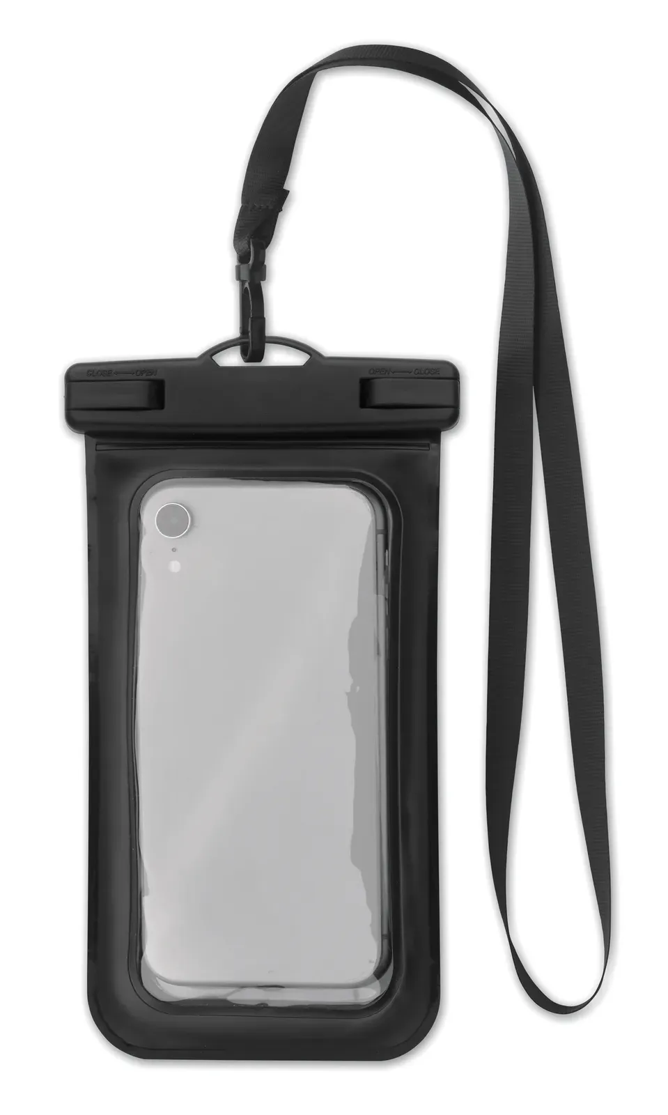 Smag Waterproof Phone Pouch, IPX8, up to 6.7" — Black