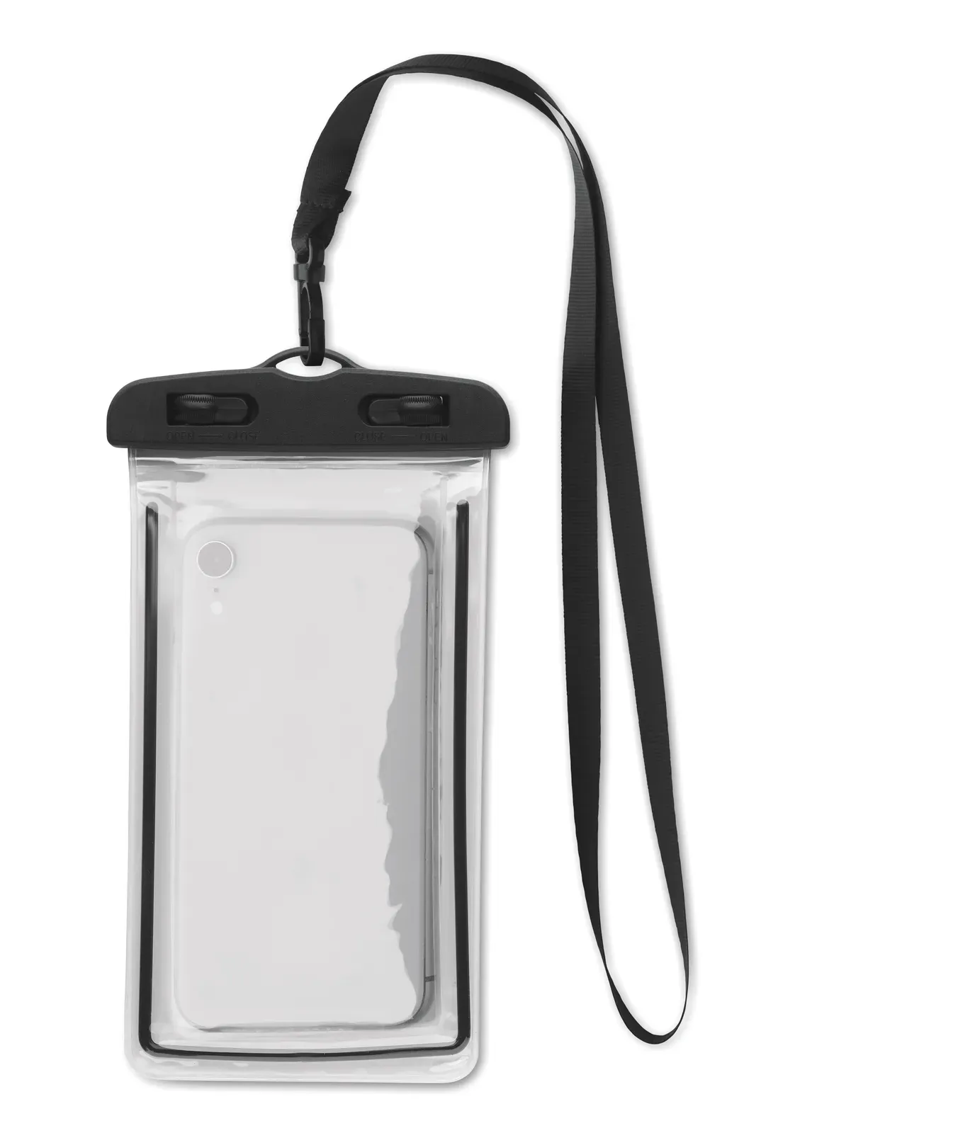 Smag Large Waterproof Phone Pouch, IPX6, up to 6.7" — Black