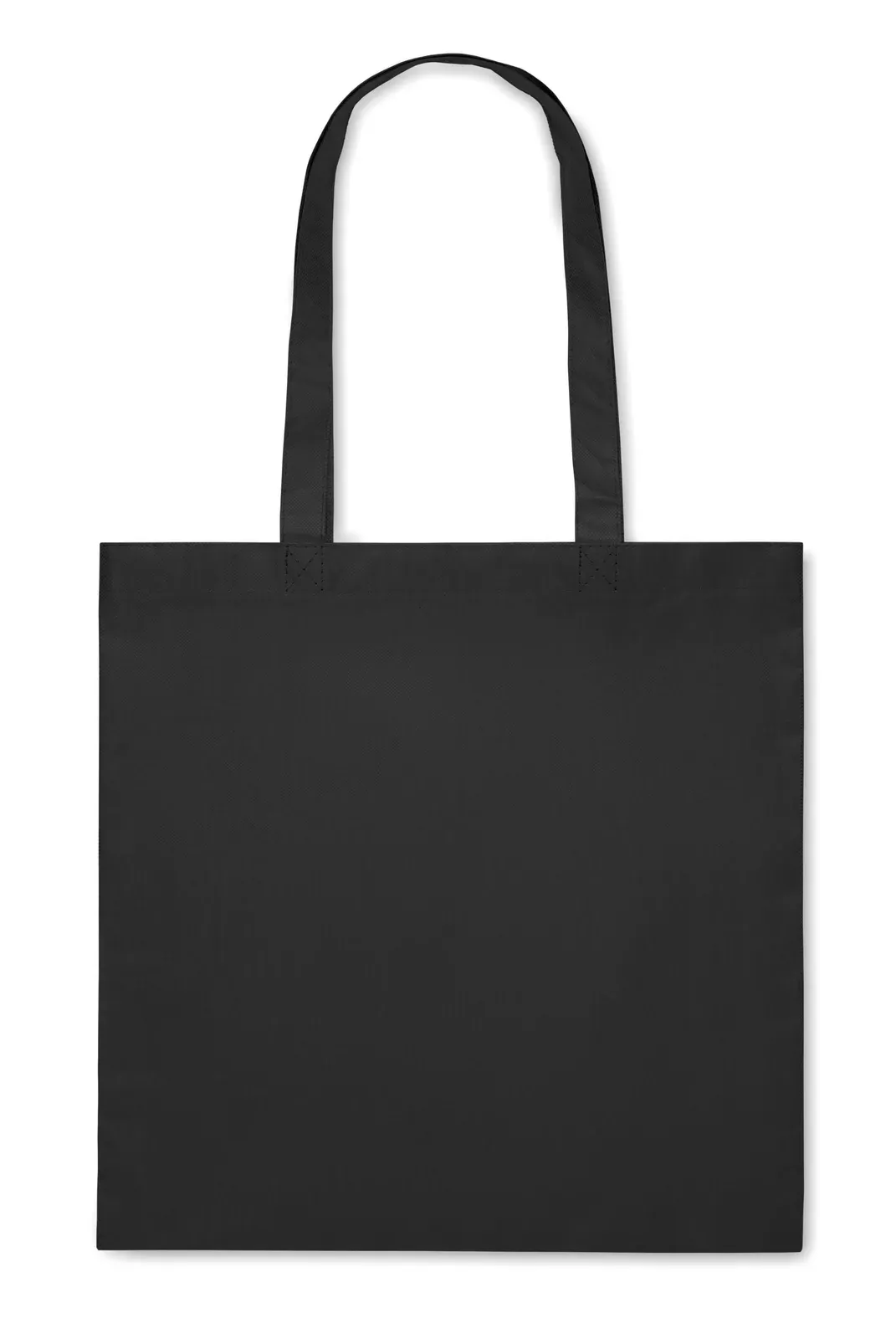 Shopping Bag Kaimani with Short Handles 27X15X30 cm MO2194 Shopping Bag — Black