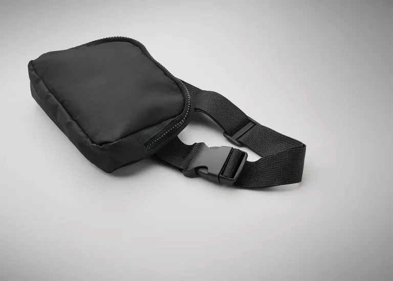 RPET Waist Bag Toshi with 300d RPET 19X6X14 cm MO2204 Waist Bag