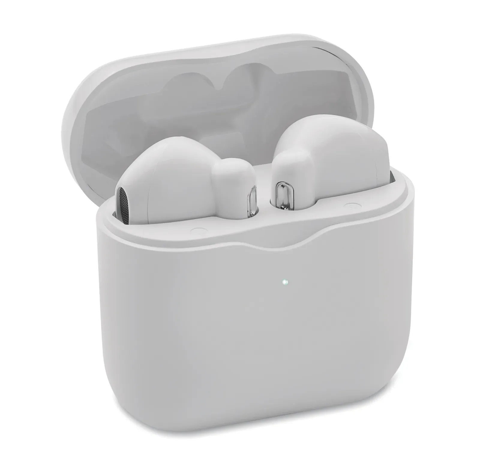 Oreta TWS 5.3 Wireless Earphones – Auto-Pairing, 200mAh Charging Box — White
